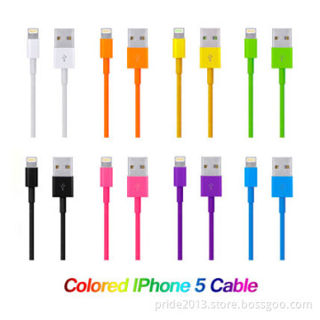 Colorful USB Cable for iPhone 5/5c